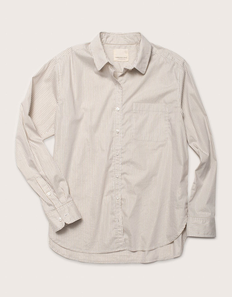 unsubscribed shimmer boyfriend shirt