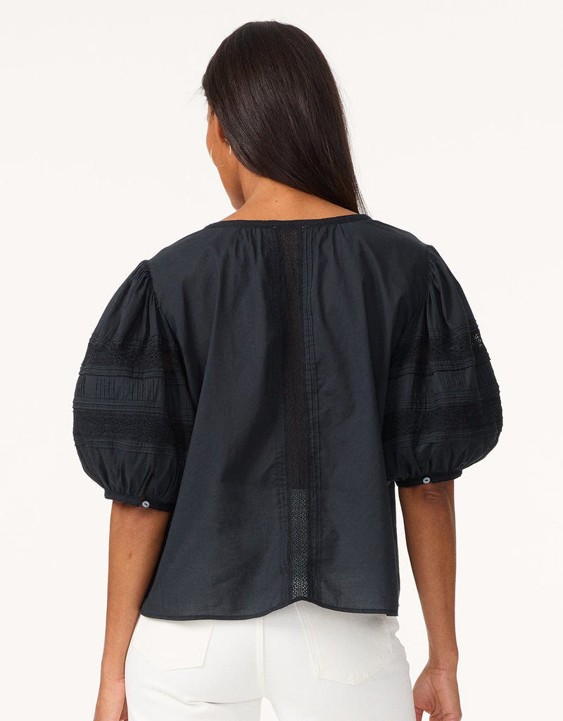 unsubscribed cotton voile blouse
