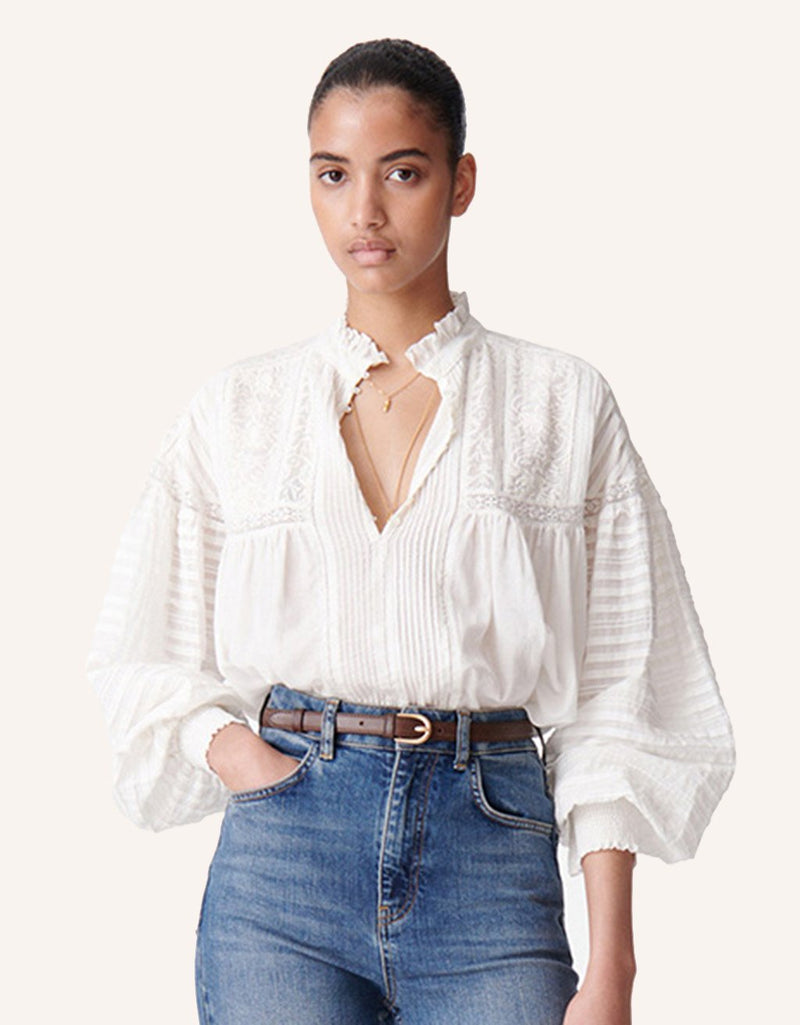 vanessa bruno dahlia blouse
