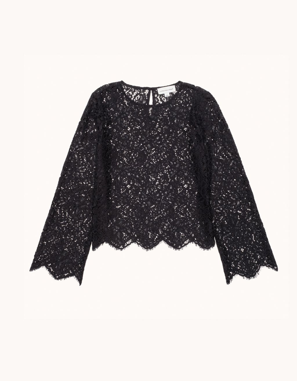 Unsubscribed Cotton-Blend Lace Top – unsubscribed