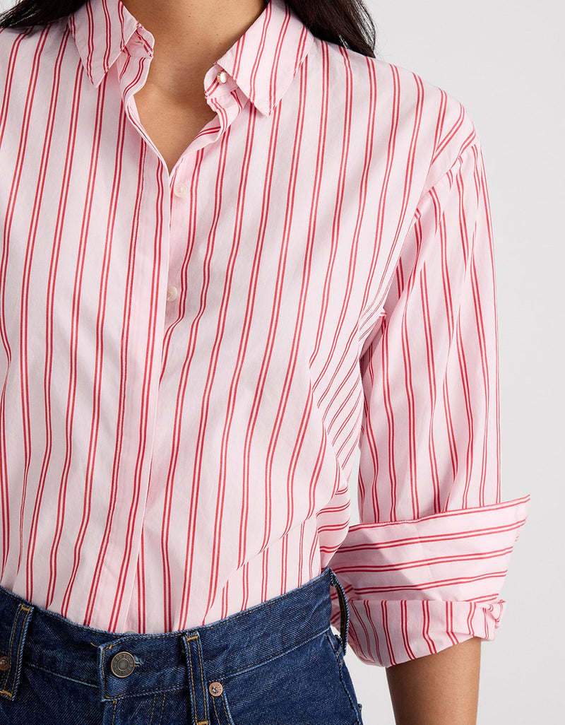 Unsubscribed Thomas Mason™ Mini Boyfriend Shirt