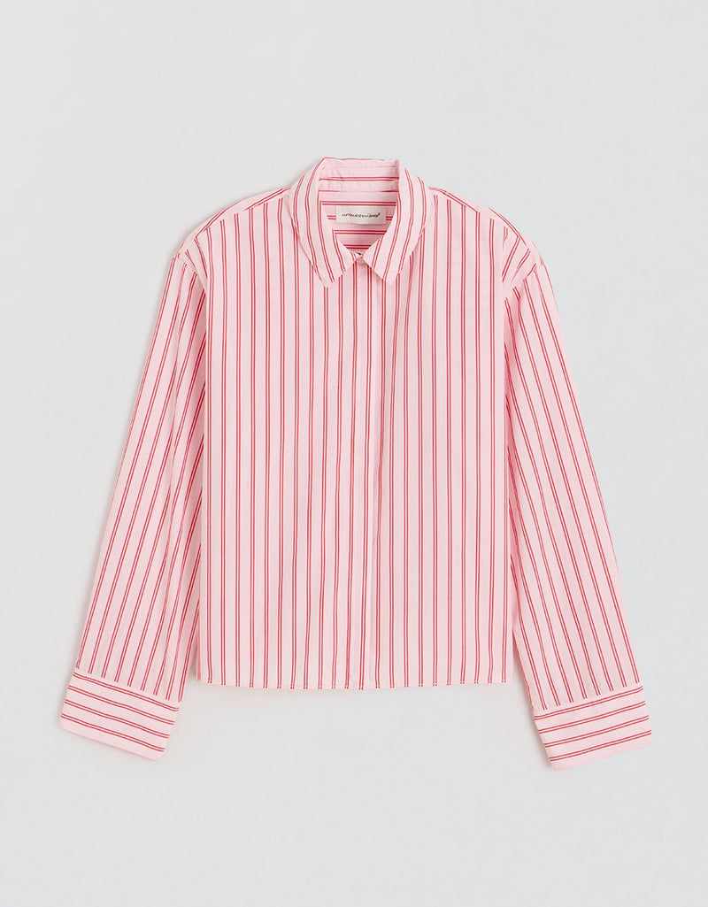 Unsubscribed Thomas Mason™ Mini Boyfriend Shirt