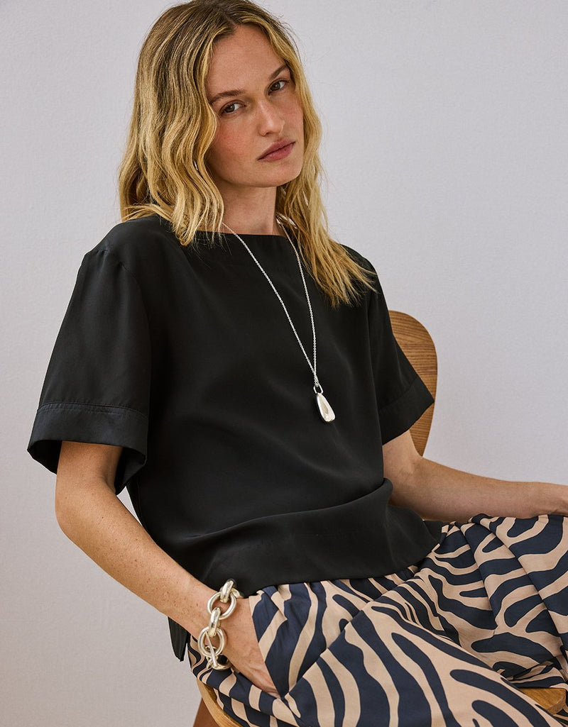 Unsubscribed Silk Tee