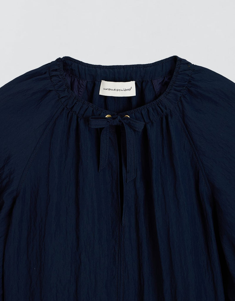 Unsubscribed Shirred Puff Sleeve Top
