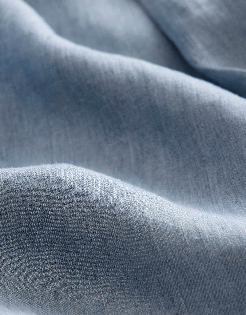 Unsubscribed Chambray Short Sleeve Button Down Shirt