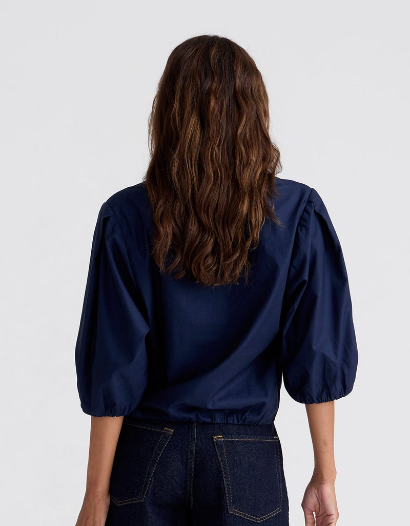 Unsubscribed Sateen Bubble Top