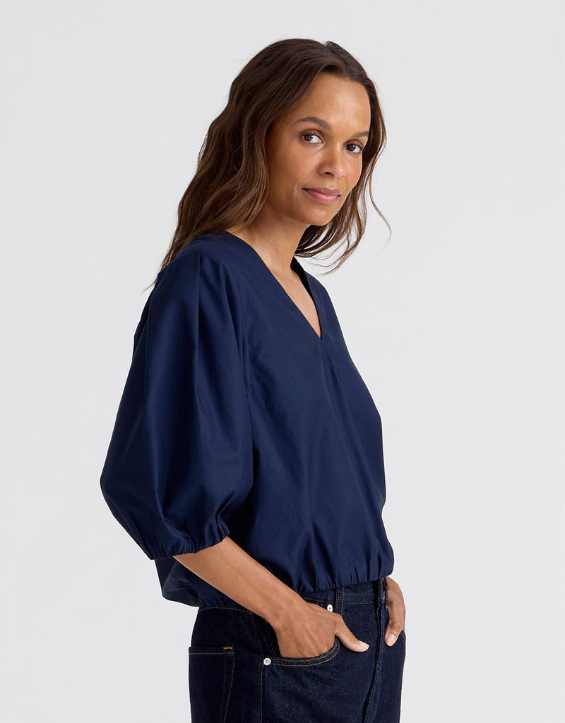 Unsubscribed Sateen Bubble Top