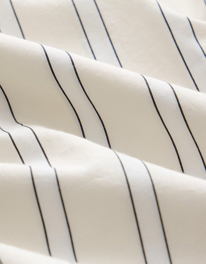 Unsubscribed Classic Boyfriend Shirt in Thomas Mason™ Gelato Stripe