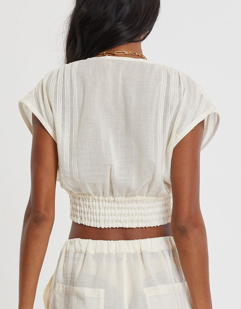 Lemlem Alia Plunge Top