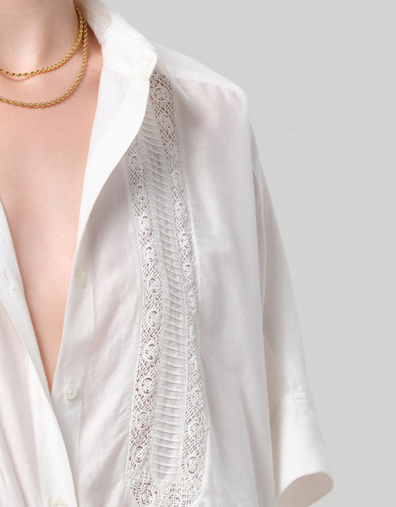 Citizens of Humanity Claire Shirt with Lace