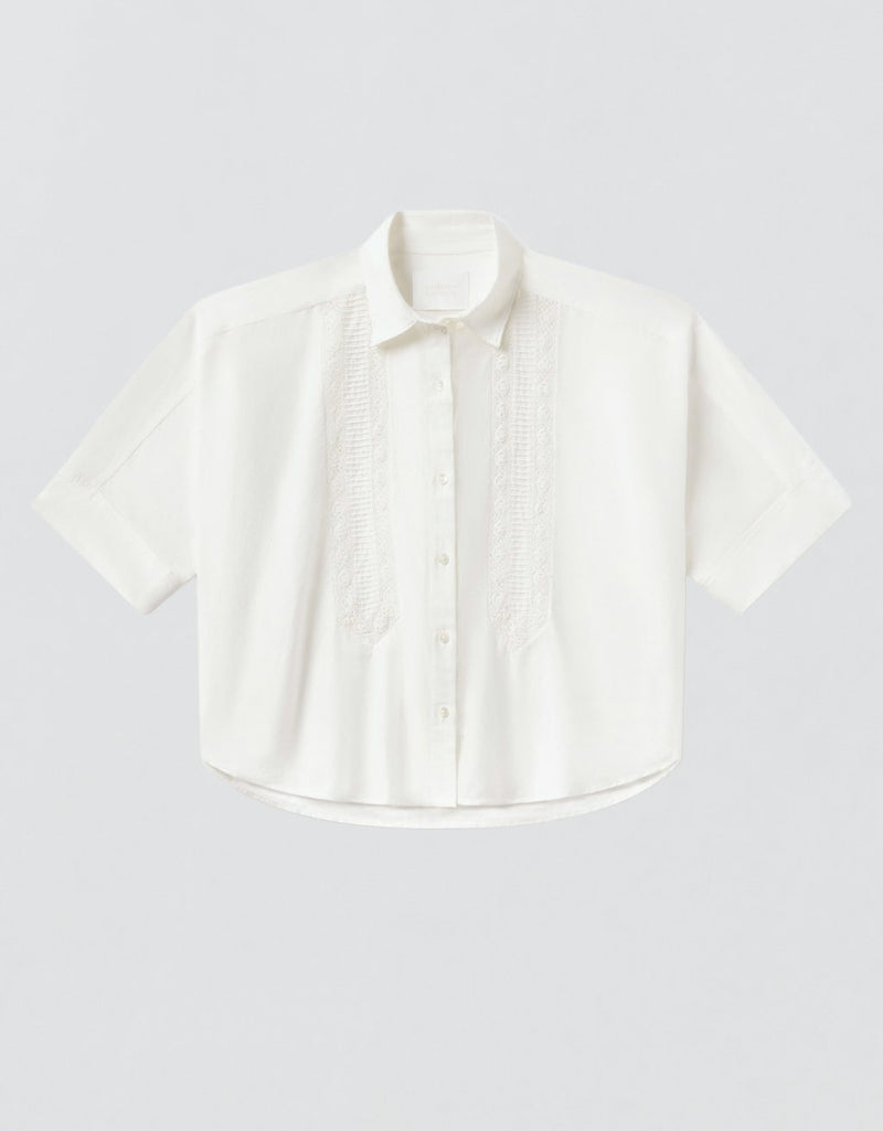 Citizens of Humanity Claire Shirt with Lace