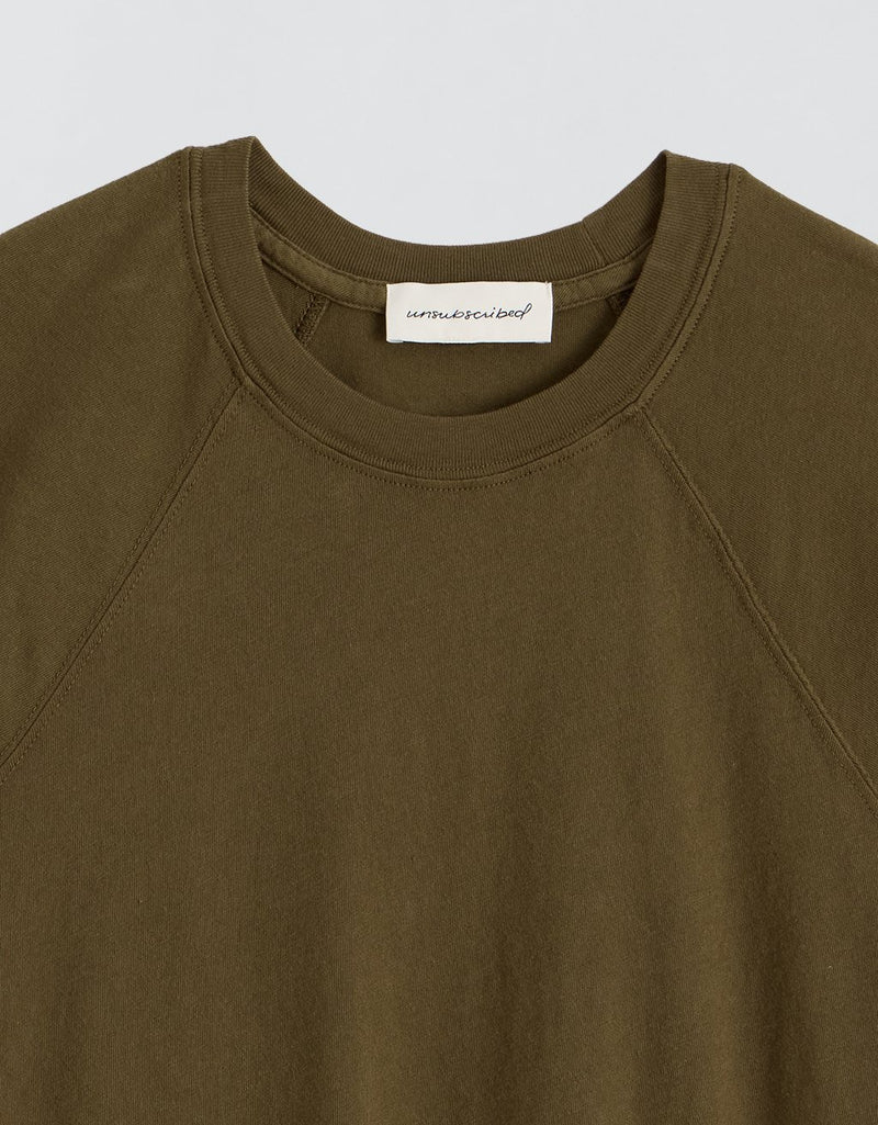 Unsubscribed Cotton Raglan Tee
