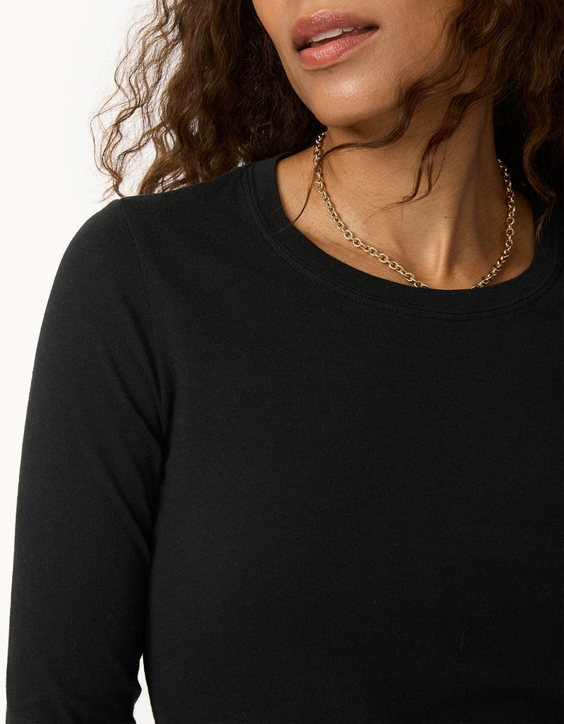unsubscribed long sleeve crewneck tee
