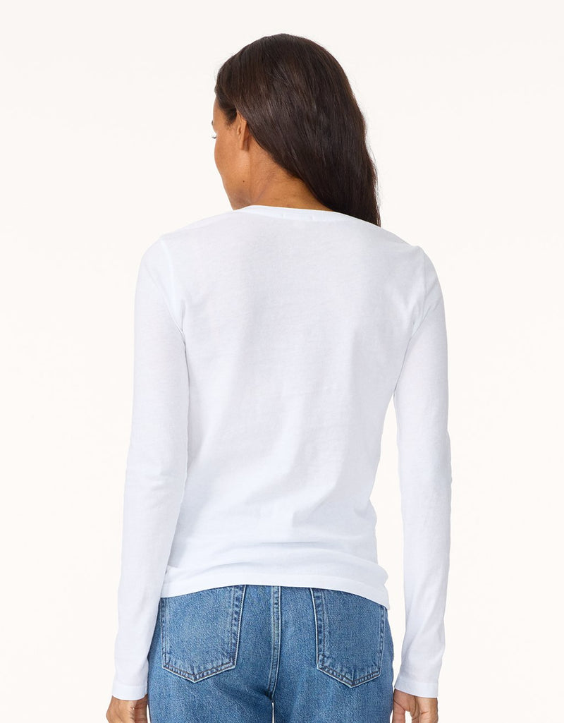 unsubscribed long sleeve crewneck tee