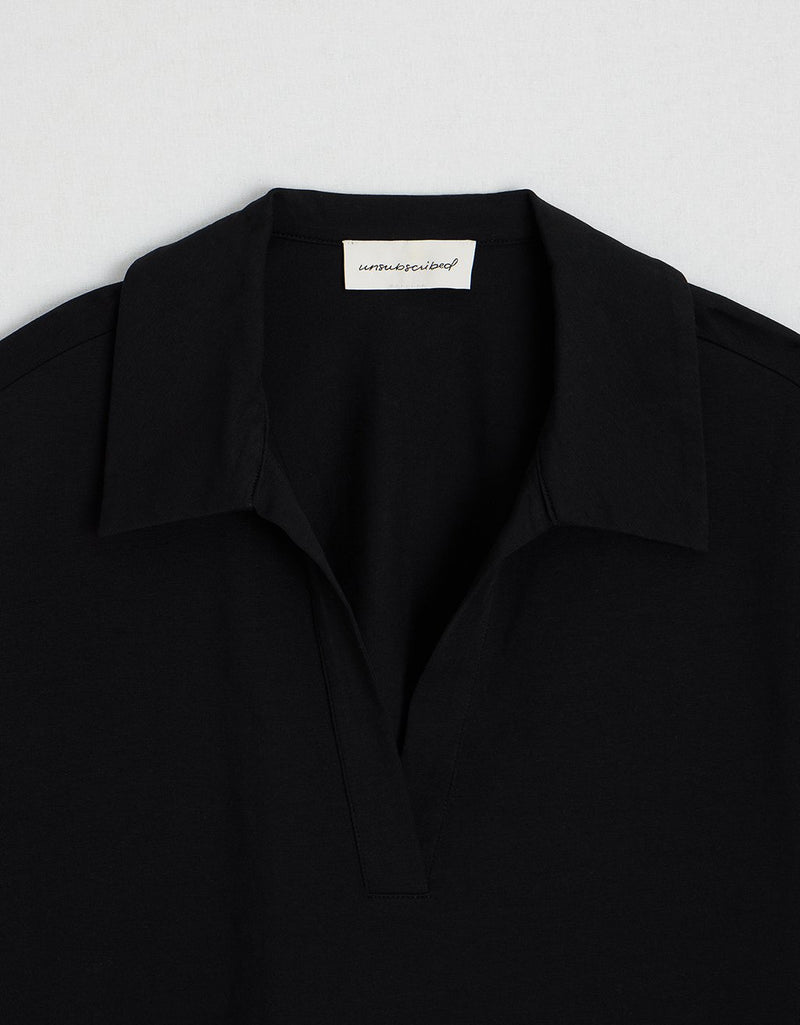 Unsubscribed Polo Popover Tee