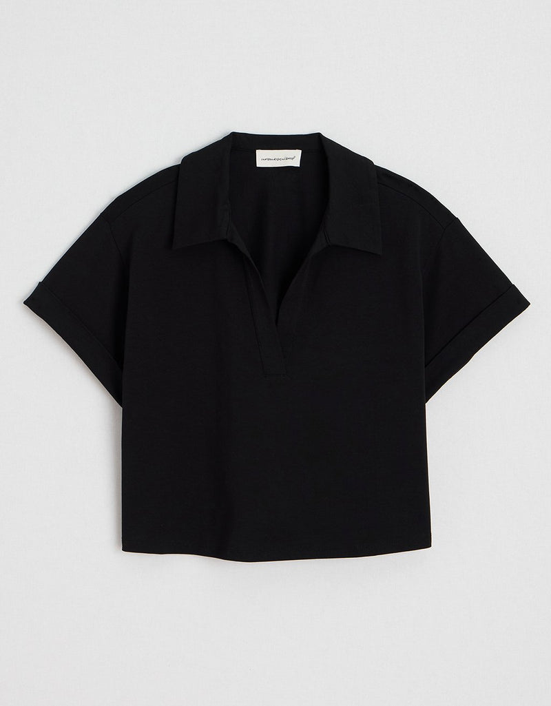 Unsubscribed Polo Popover Tee