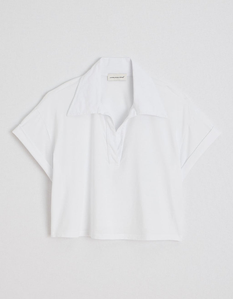 Unsubscribed Polo Popover Tee