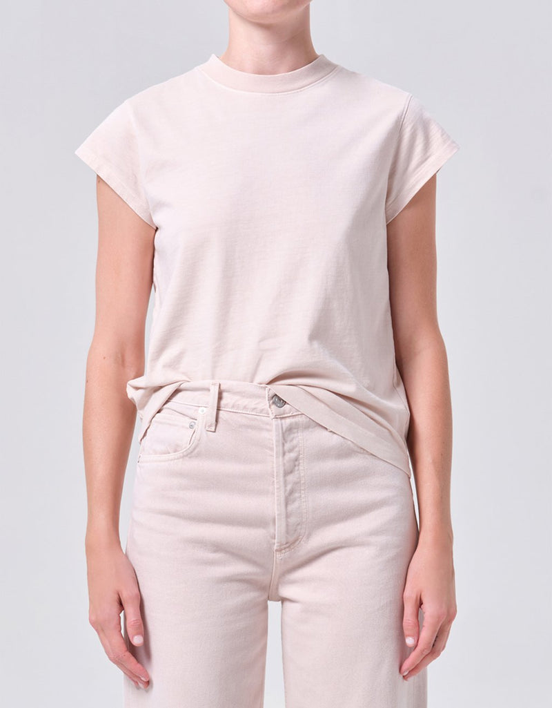 Agolde Bryce Cap Sleeve Tee