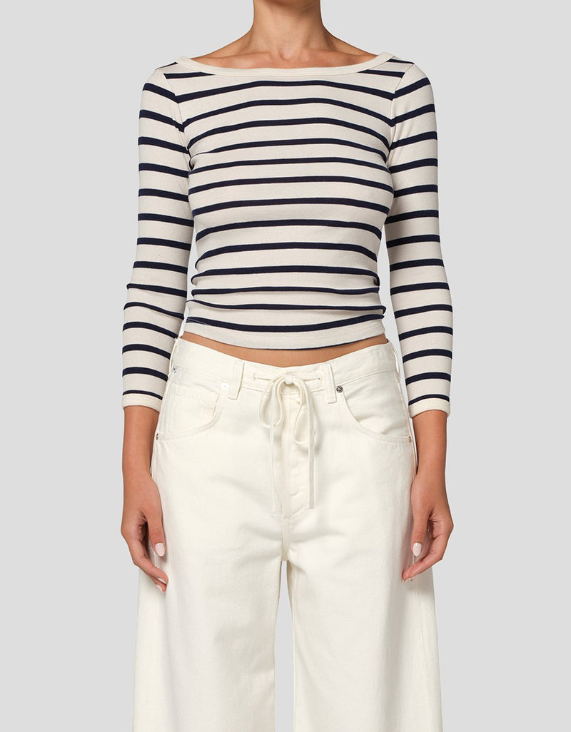 Citizens of Humanity Boat Neck Slim Tee