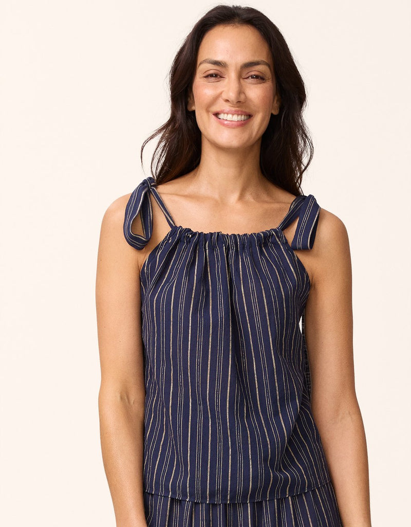 unsubscribed cotton shimmer tank