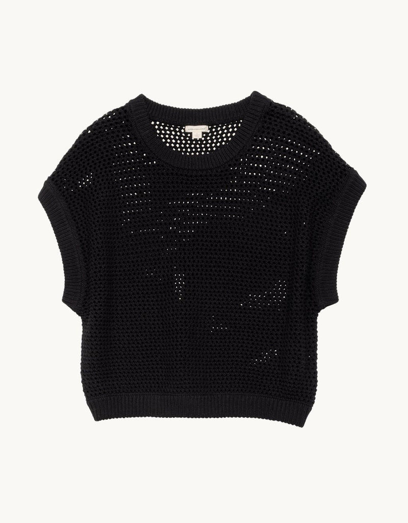 unsubscribed open stitch sweater