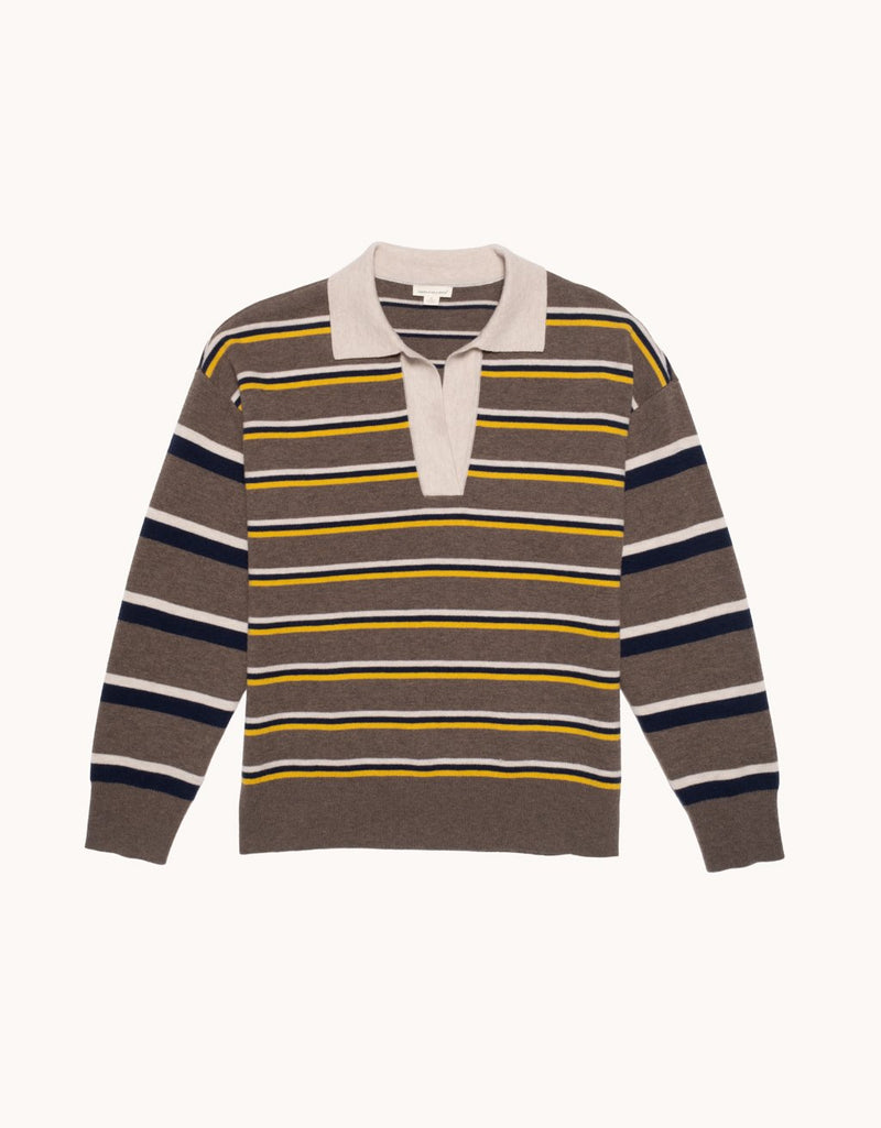 Unsubscribed Wool Blend Rugby Sweater