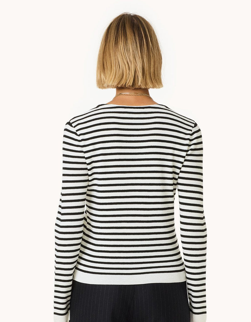 Unsubscribed Striped Wool Sweater