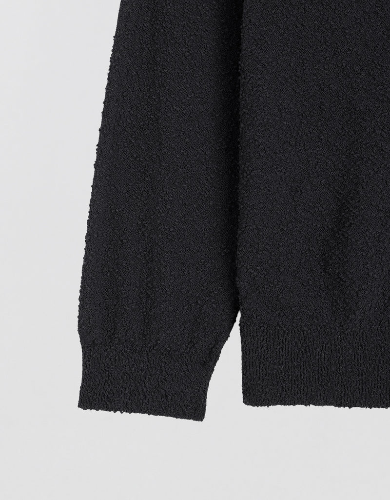 Unsubscribed Bouclé Elbow-sleeve Cardigan