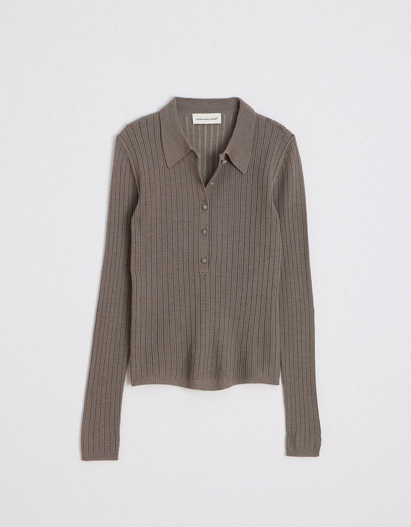 Unsubscribed Merino Wool Polo