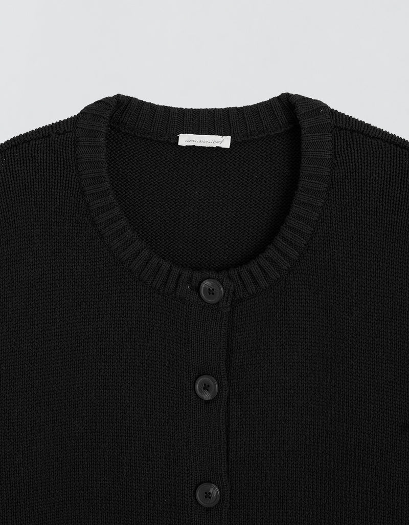 Unsubscribed Cotton Cardigan