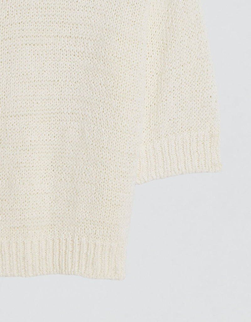 Unsubscribed Tape Yarn Sweater Tee