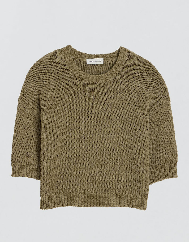 Unsubscribed Tape Yarn Sweater Tee