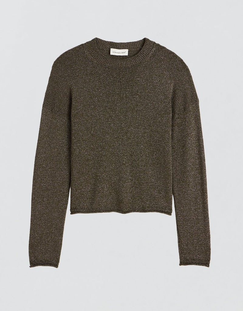 Unsubscribed Metallic Sweater