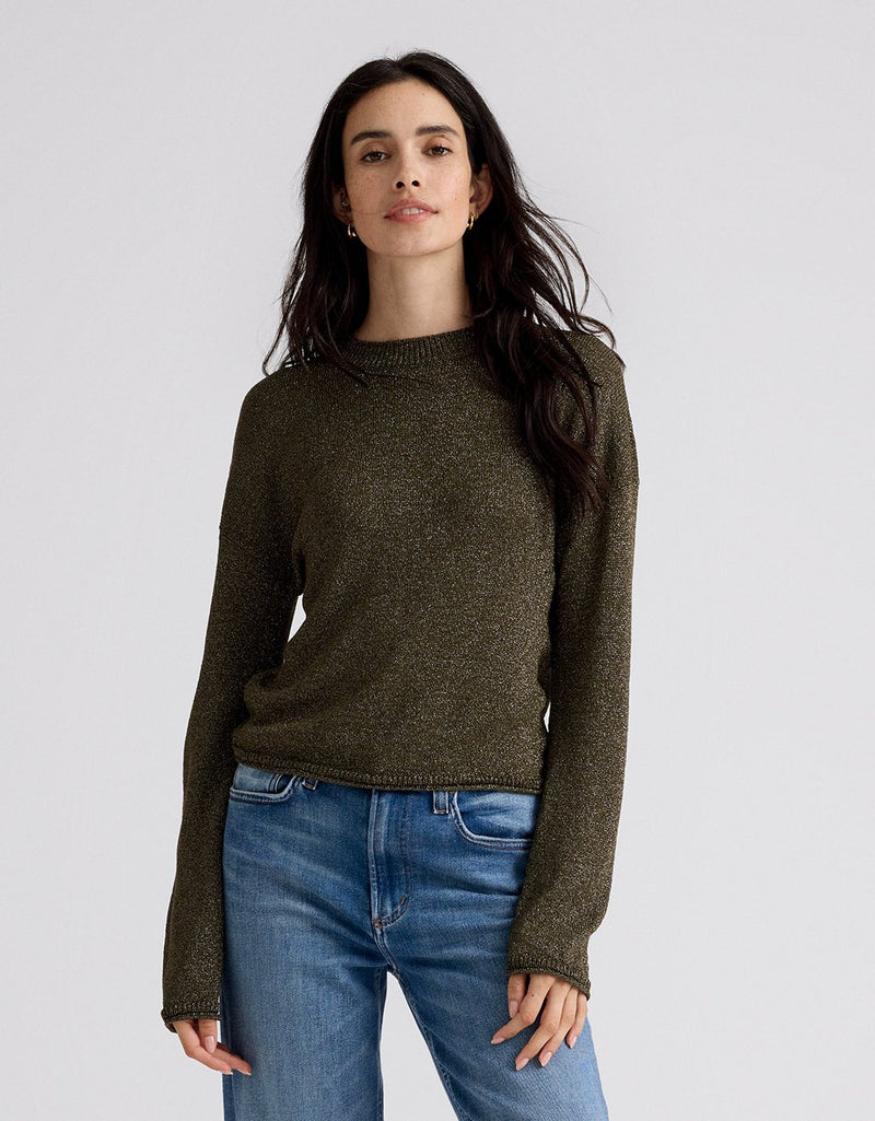 Unsubscribed Metallic Sweater