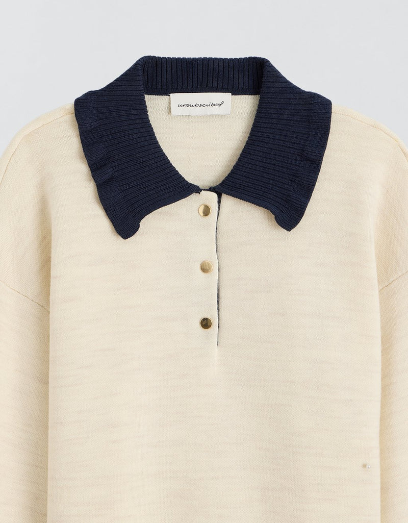 Unsubscribed Ruffle Rugby Sweater