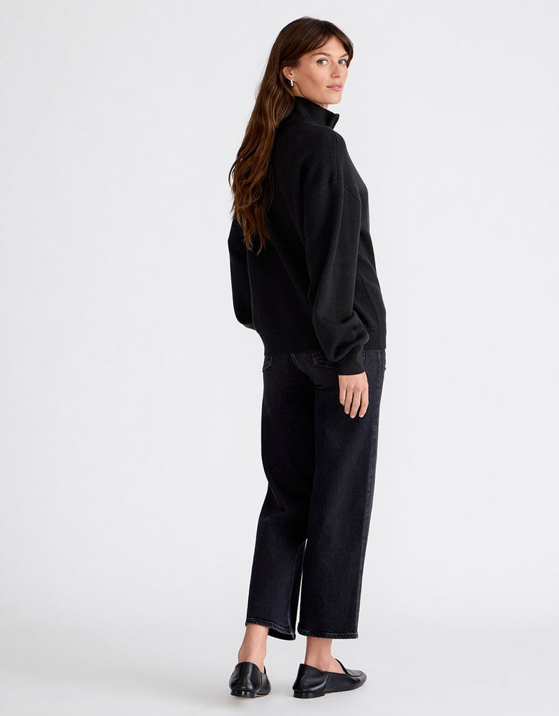 Unsubscribed Quarter Zip Sweater