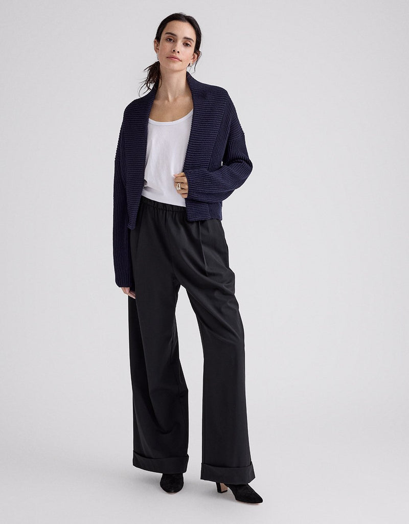 Unsubscribed Shawl Collar Cardigan
