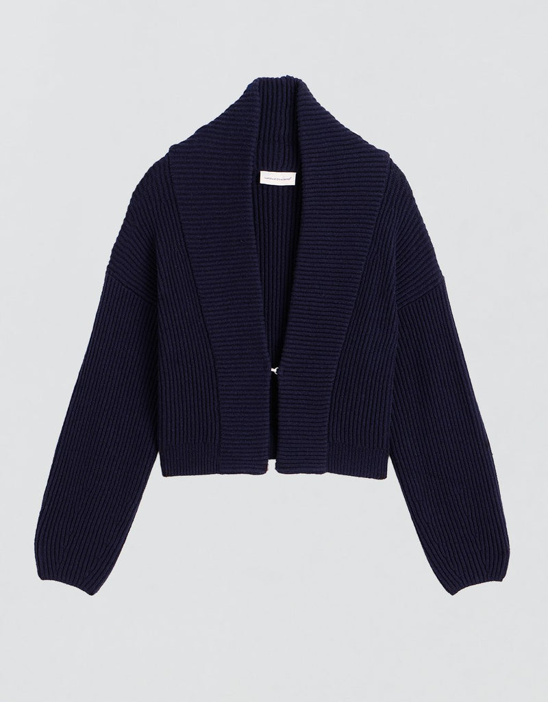 Unsubscribed Shawl Collar Cardigan