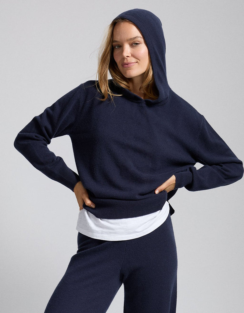 Unsubscribed Everyday-Weight Cashmere Hoodie