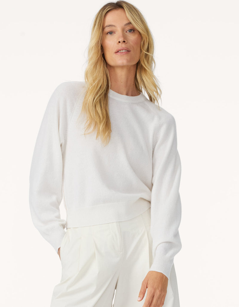 Unsubscribed Everyday-Weight Cashmere Raglan Sweater