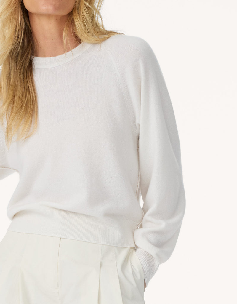 Unsubscribed Everyday-Weight Cashmere Raglan Sweater
