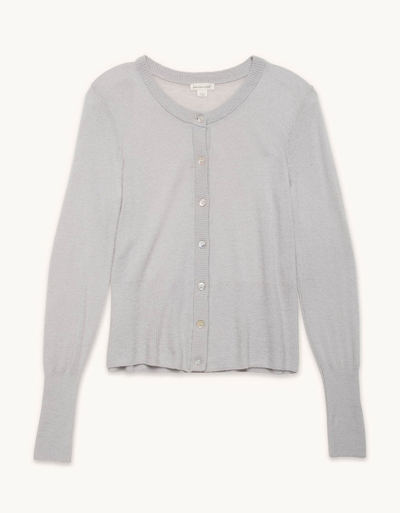 Unsubscribed Whisper-Weight Cashmere Cardigan