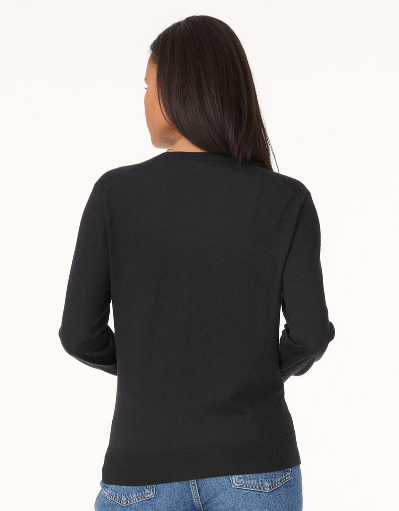 Unsubscribed Whisper-Weight Cashmere V-Neck Sweater