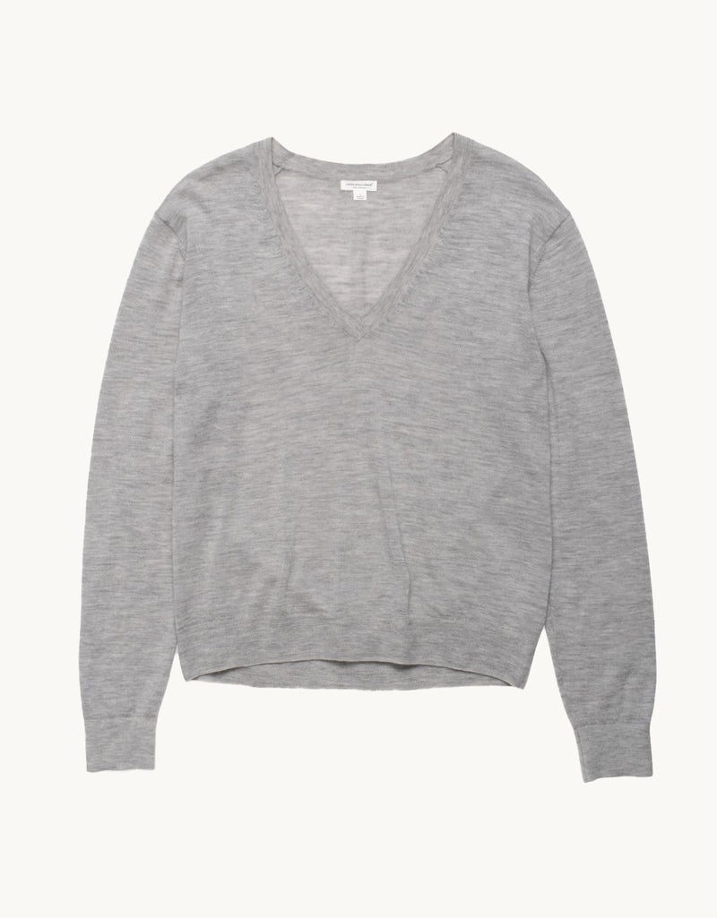 Unsubscribed Whisper-Weight Cashmere V-Neck Sweater