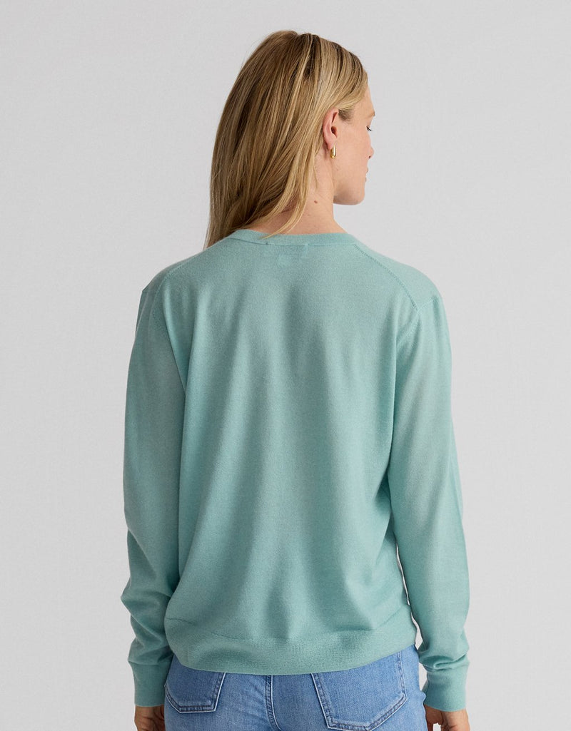 Unsubscribed Whisper-Weight Cashmere V-Neck Sweater