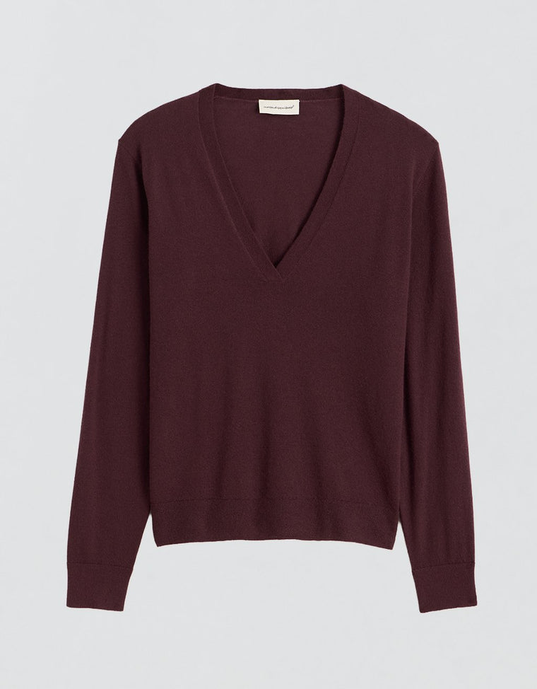 Unsubscribed Whisper-Weight Cashmere V-Neck Sweater