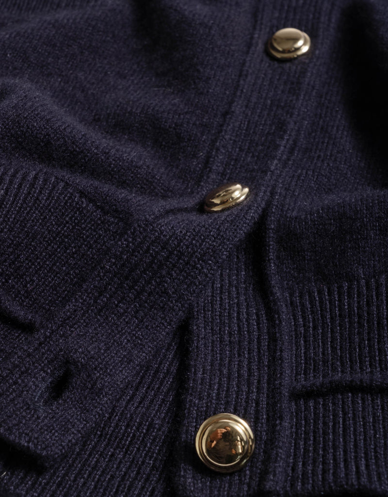 Unsubscribed Everyday-Weight Cashmere Boyfriend Cardigan