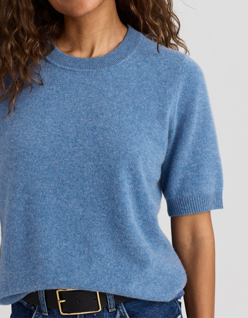 Unsubscribed Everyday-Weight Cashmere Tee