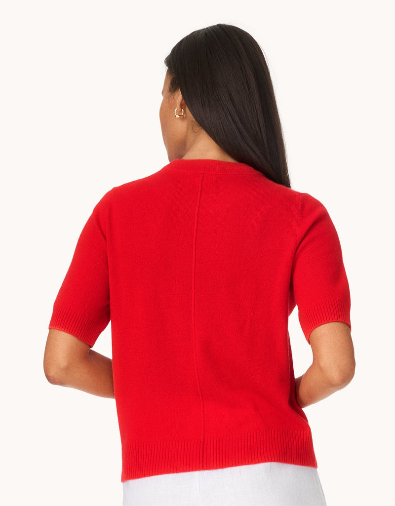 Unsubscribed Everyday-Weight Cashmere Tee