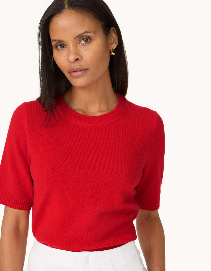 Unsubscribed Everyday-Weight Cashmere Tee